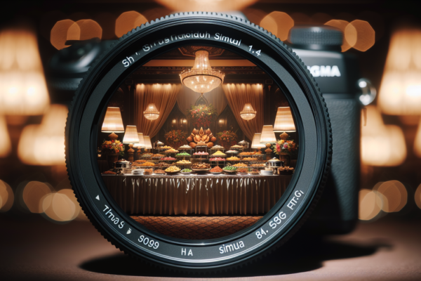 alt_text: "Buffet Iftar spesial di Teduh Simatupang dengan hidangan berlimpah dan suasana elegan."