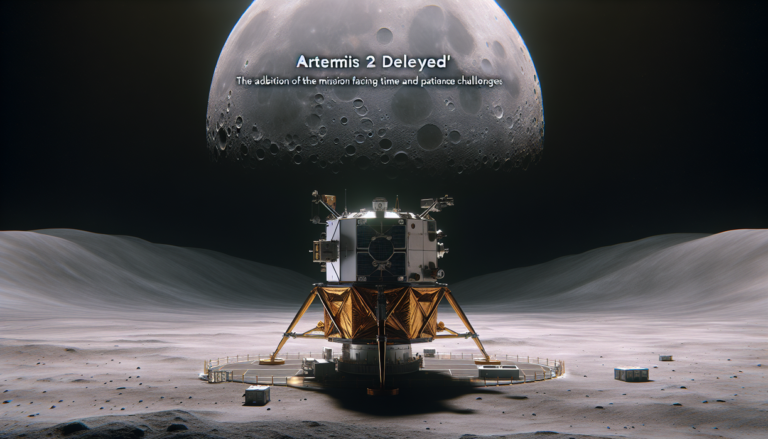 alt_text: Artemis 2 ditunda, ambisi misi bulan menghadapi tantangan waktu dan kesabaran.