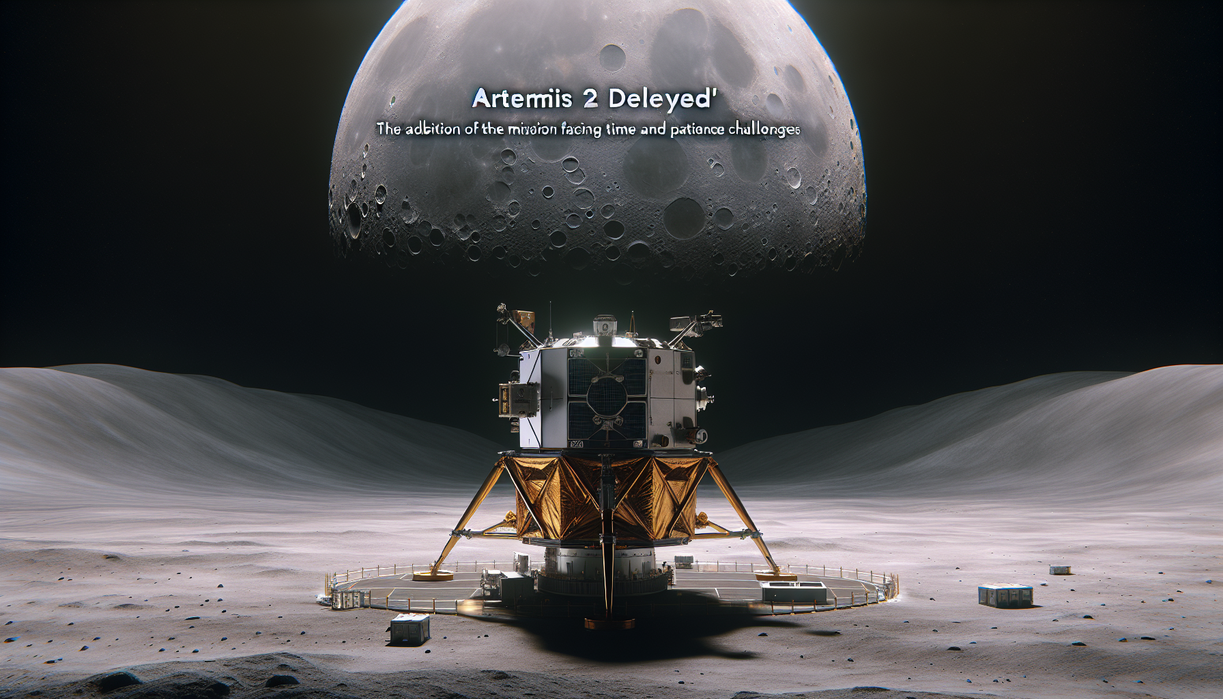 alt_text: Artemis 2 ditunda, ambisi misi bulan menghadapi tantangan waktu dan kesabaran.