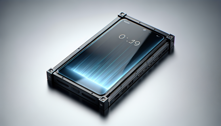 alt_text: "iPhone 18 Pro Max dengan layar super bersih, memperkenalkan era baru teknologi."