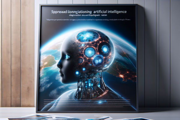 alt_text: "Poster kolaborasi Indosat untuk menyebarkan AI di seluruh Nusantara."