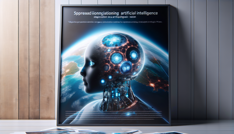 alt_text: "Poster kolaborasi Indosat untuk menyebarkan AI di seluruh Nusantara."