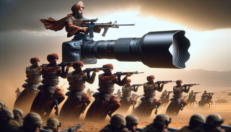 alt_text: Ilustrasi taktik militer Persia kuno dalam konteks Perang Iran vs Israel modern.