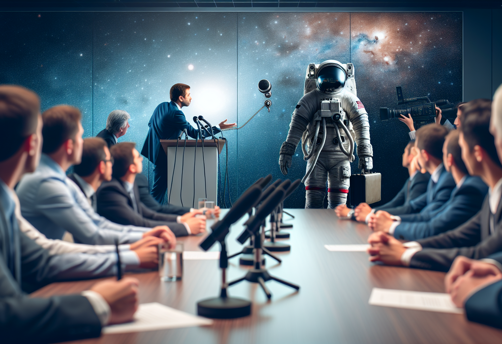 alt_text: Mark Zuckerberg menyampaikan pesan mengejutkan kepada Elon Musk dalam konferensi pers.