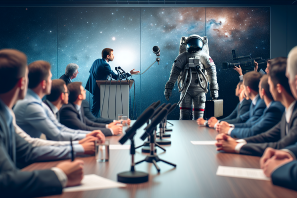 alt_text: Mark Zuckerberg menyampaikan pesan mengejutkan kepada Elon Musk dalam konferensi pers.