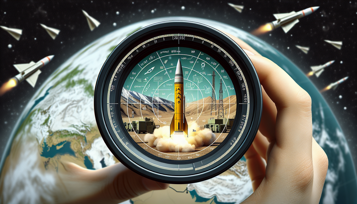 alt_text: "Ilustrasi jangkauan rudal Iran menurut Radar Tekno. Informasi strategis penting."