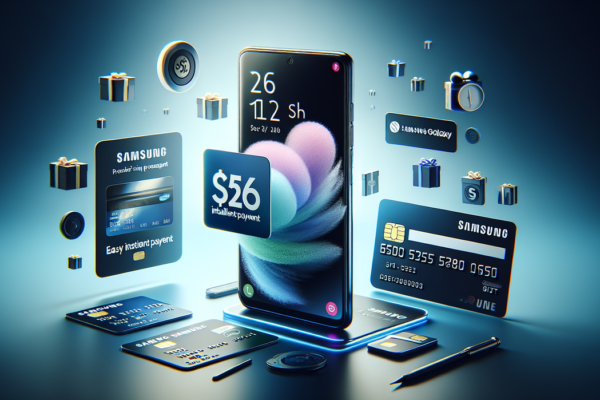 alt_text: Promo preorder Samsung Galaxy S26 dengan cicilan mudah dan bonus menarik.