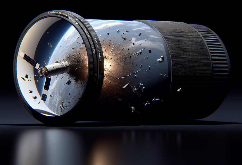 alt_text: Satelit NASA jatuh ke bumi, memicu diskusi antara ancaman dan peluang ilmu pengetahuan.