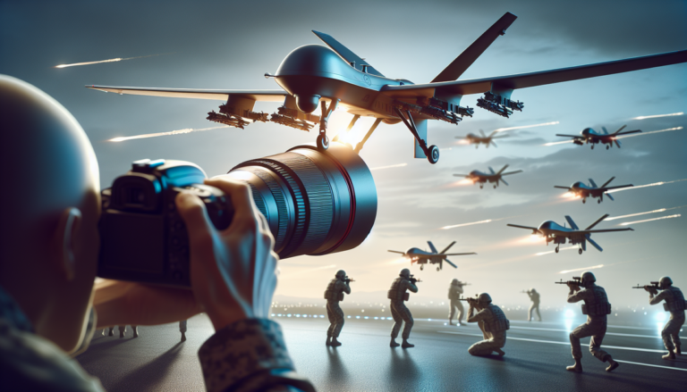 alt_text: Ilustrasi strategi menghentikan serangan drone Shahed-136 dengan pertahanan canggih.