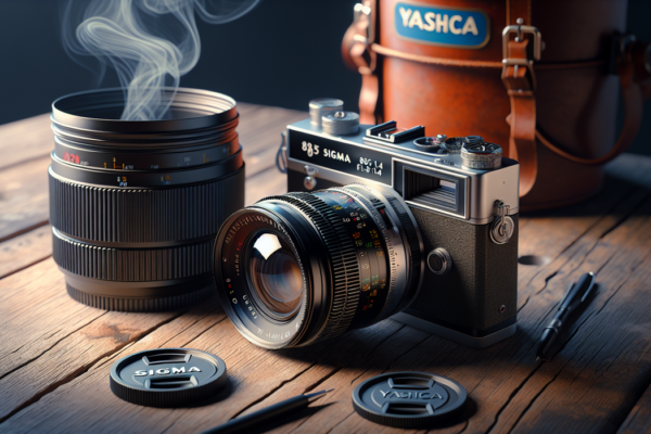 alt_text: Kamera Yashica bergaya retro, saku, dan terjangkau dengan harga mulai satu jutaan.