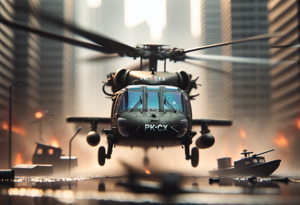 alt_text: Helikopter PK‑CFX terakhir terlihat sebelum tragedi, menandai momen mendebarkan dan menyedihkan.