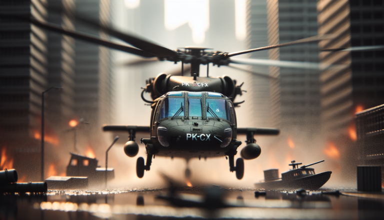 alt_text: Helikopter PK‑CFX terakhir terlihat sebelum tragedi, menandai momen mendebarkan dan menyedihkan.