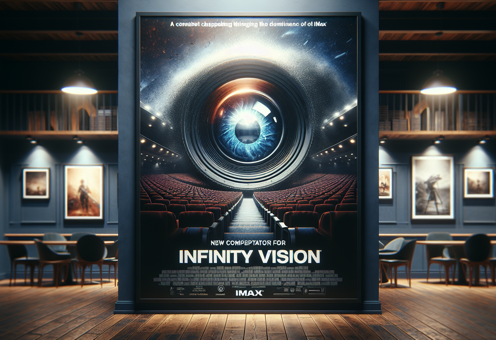 alt_text: Poster Infinity Vision Disney, pesaing baru dan ancaman bagi dominasi IMAX di bioskop.