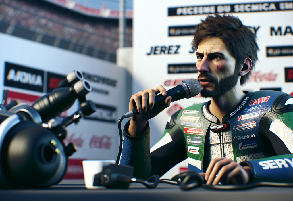 alt_text: Quartararo memaparkan masalah utama Yamaha saat balapan di Jerez.