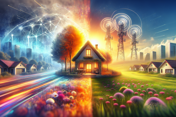 alt_text: Sinergi FTTH dan FWA mempercepat digitalisasi nasional melalui konektivitas andal.