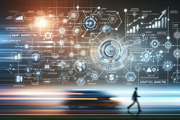 alt_text: Infografis strategi pemasaran adaptif untuk menghadapi perubahan cepat di era digital.